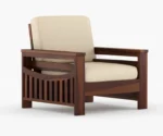 Zoko Solid Sheesham Wood Sofa Set - Image 5