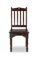 Handicraft Wooden Traditional Dining Table 6 Seater | Wooden Six Seater Dinning Table with 6 Chairs for Home | Chairs with Cushion | Dining Room Sets | Solid Sheesham Wood, Brown Teak Finish - Image 27