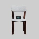 Solid Sheesham Wood Rectangle 45 Inch Dining Table 4 Seater | Wooden 4 Seater Dinning Table Set | Dinner Table with Four Chairs | Criss Cross Table & Cushioned Chair - Image 14