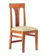 Sheesham Wood  Dining Table with Cushioned Chairs for Living Room Wooden Dining Room Set for Home (Walnut Finish) - Image 5