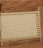 Ixigo 2 Seater Rattan Dining Set | Dining Table and 2 Chair for Living Room | Natural Finish, Acacia Wood | Compact Dining Set for Hotel, Cafes, Home - Image 4