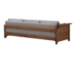 Denis Teak 3 Seater Sofa - Image 4