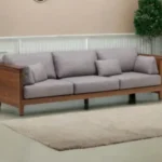 Denis Teak 3 Seater Sofa