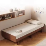 Japandi Solid Oak Wood Frame Pull-Out Day Bed - Image 12