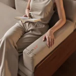 DM Solid Wood Frame Pull-Out Sofa Bed - Image 4