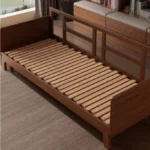 DM Solid Wood Frame Pull-Out Sofa Bed - Image 9