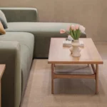 Wood style design simple solid wood coffee table - Image 3