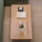 Wood style design simple solid wood coffee table - Image 2