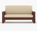 Zoko Solid Sheesham Wood Sofa Set - Image 4